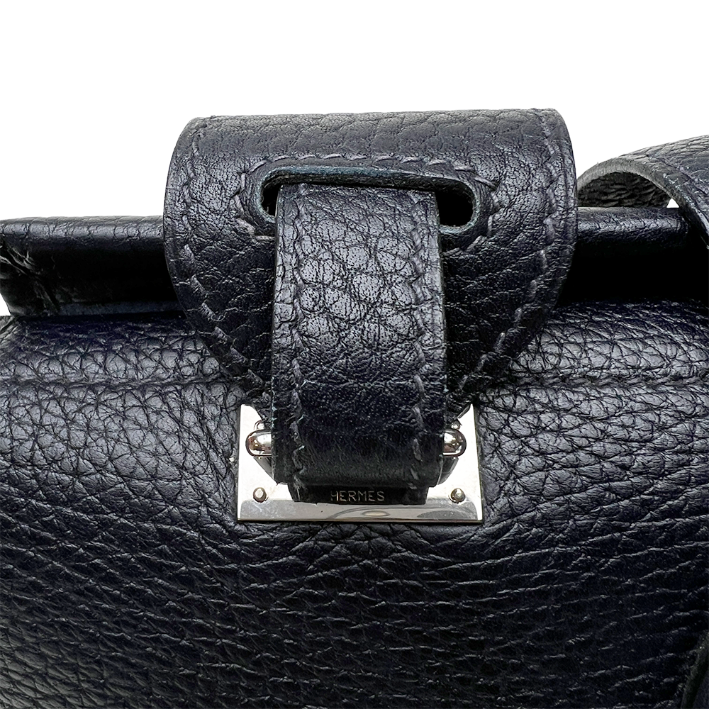 カバGM D刻印 アルデンヌ ブラック×シルバー金具