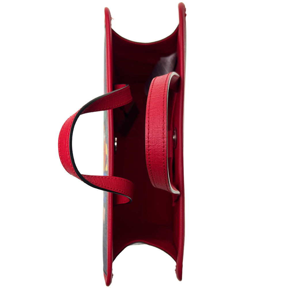 グッチ チルドレンズ トートバッグ ジェットソンズ ネイビー/レッド 605614