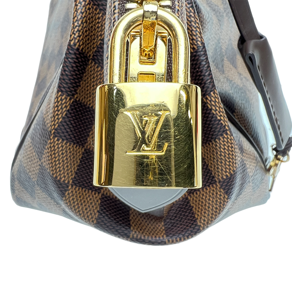 ダミエ ヴェローナPM ハンドバッグ キャンバス ブラウン