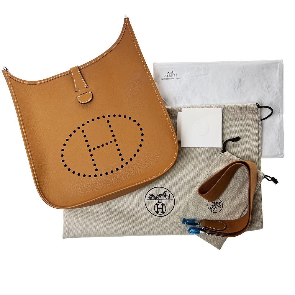 エヴリン1 GM アルデンヌ ナチュラル シルバー金具 □K刻印