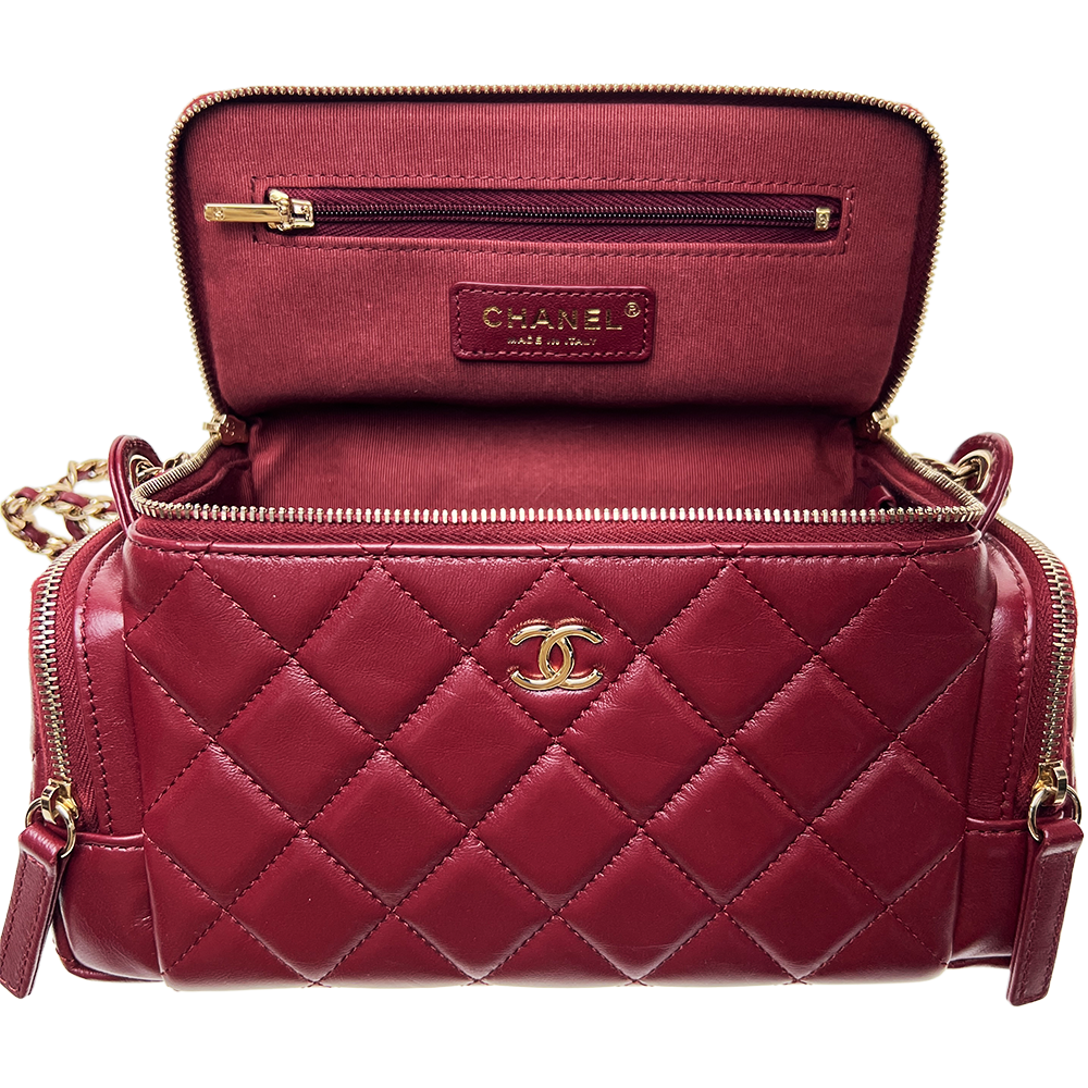 マトラッセ ロング ヴァニティケース 2wayショルダーバッグ