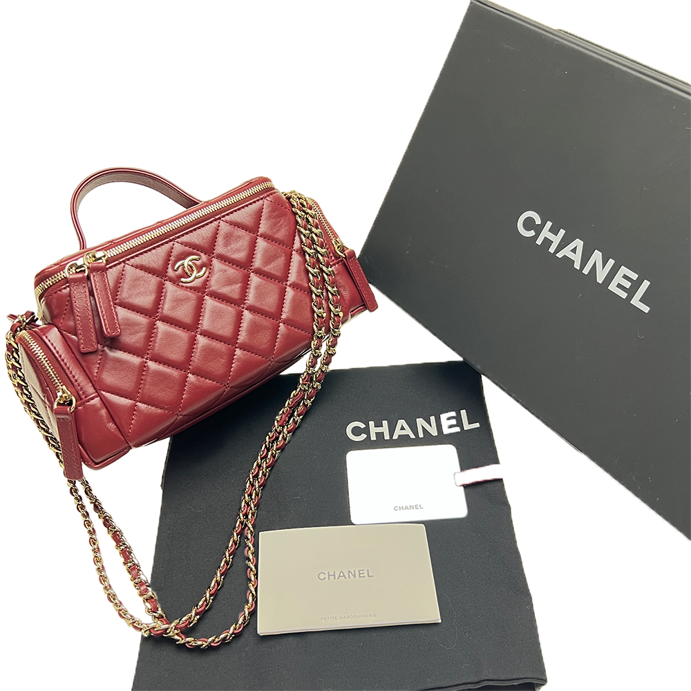 マトラッセ ロング ヴァニティケース 2wayショルダーバッグ