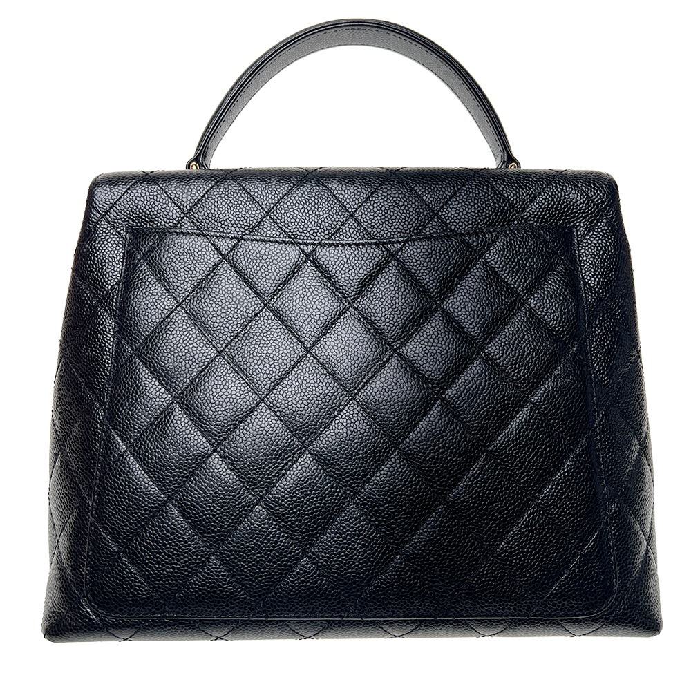 マトラッセ ココマーク ハンドバッグ バッグ マトラッセ キャビアスキン