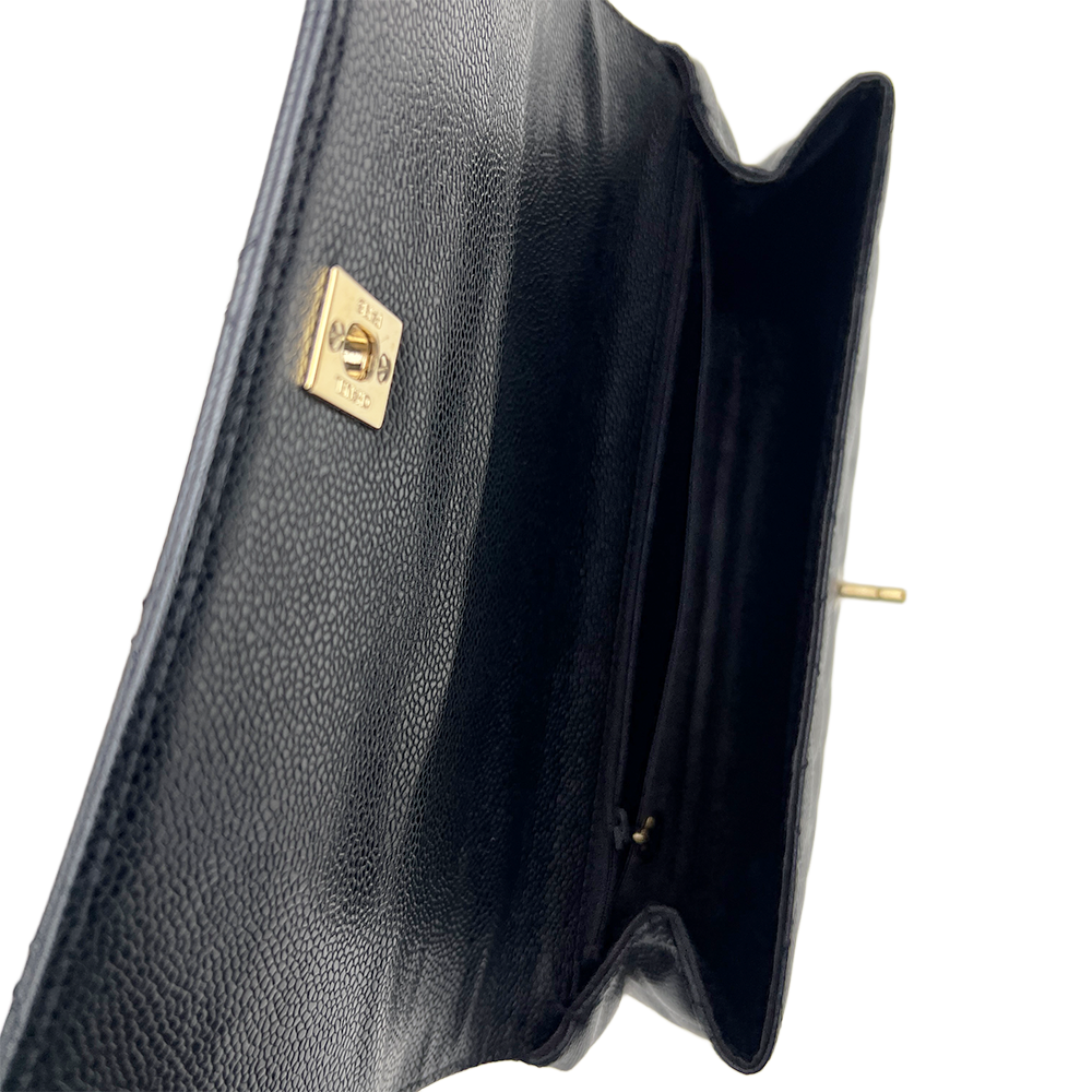 マトラッセ ココマーク ハンドバッグ バッグ マトラッセ キャビアスキン