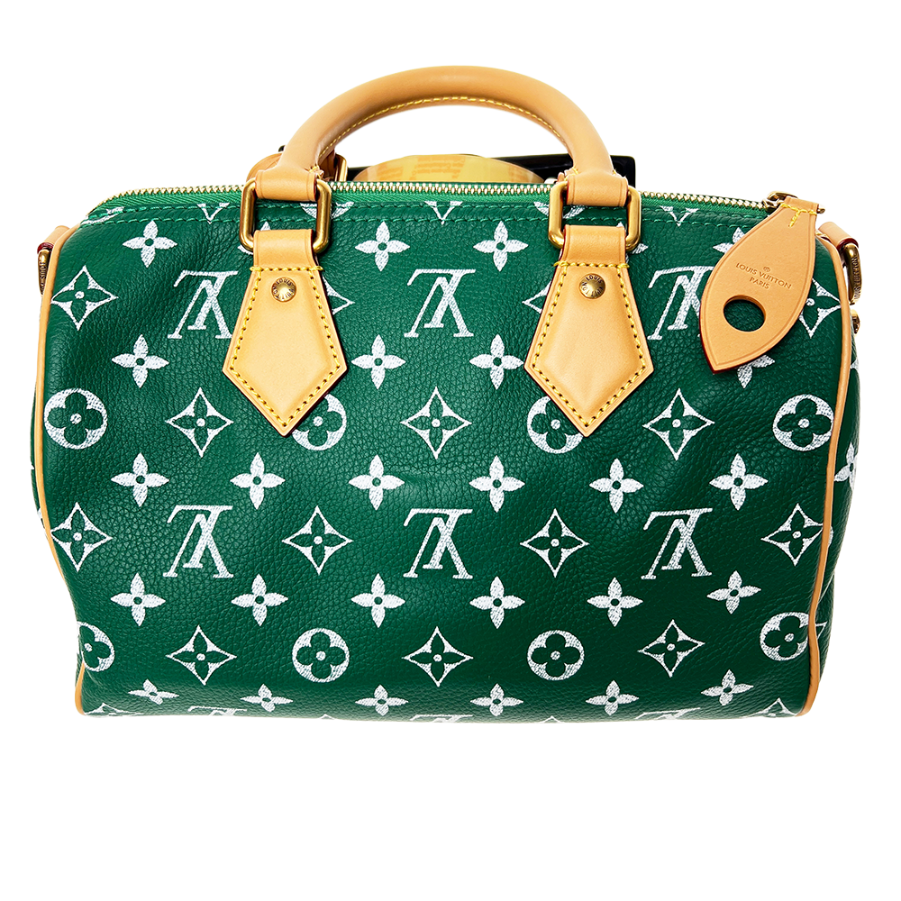 ルイヴィトン モノグラム レザー スピーディ P9 バンドリエール 25cm M24423 2WAYハンドバッグ