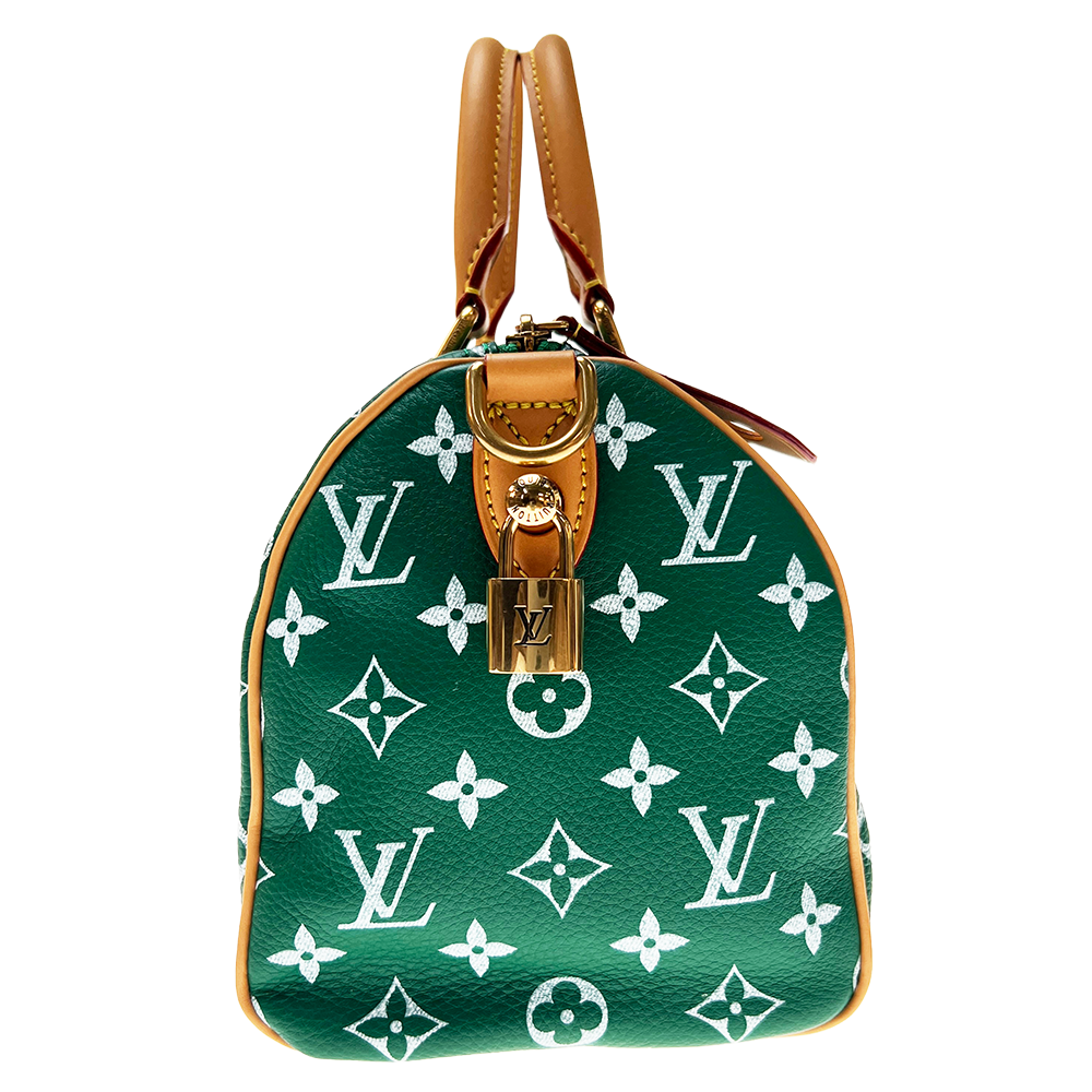 ルイヴィトン モノグラム レザー スピーディ P9 バンドリエール 25cm M24423 2WAYハンドバッグ