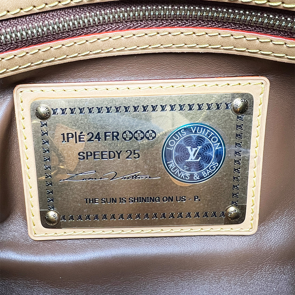 ルイヴィトン モノグラム レザー スピーディ P9 バンドリエール 25cm M24423 2WAYハンドバッグ