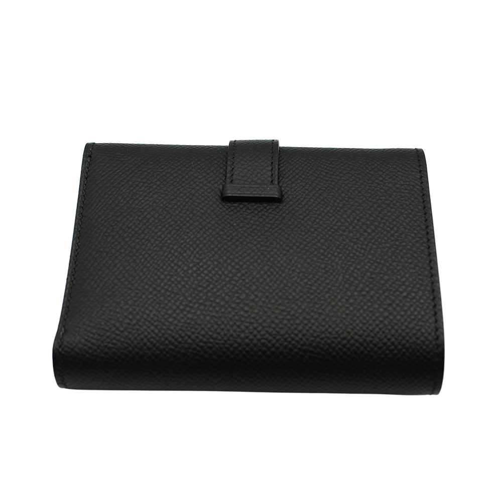 エルメス ベアンコンパクト ブラック/シルバー金具 エプソン