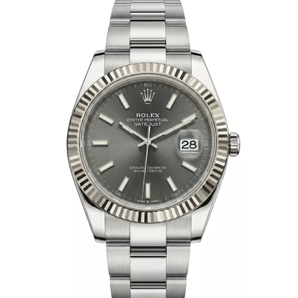 デイトジャスト 41 126334 スレート オイスターブレス