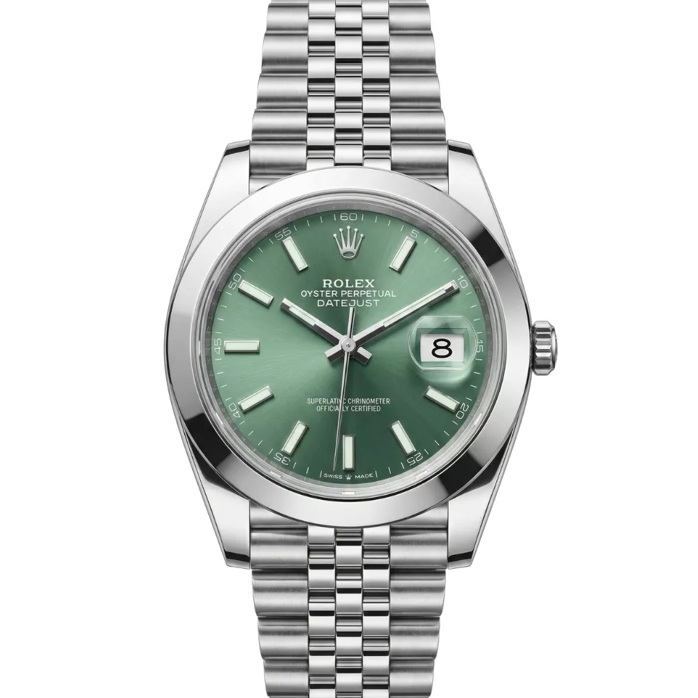 デイトジャスト 41 126300 ミントグリーン ジュビリーブレス