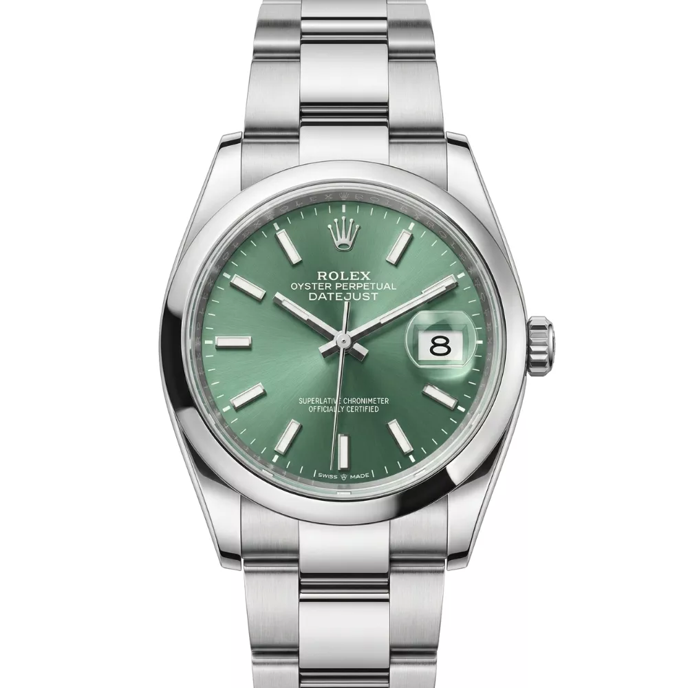 デイトジャスト 36 126200 ミントグリーン オイスターブレス