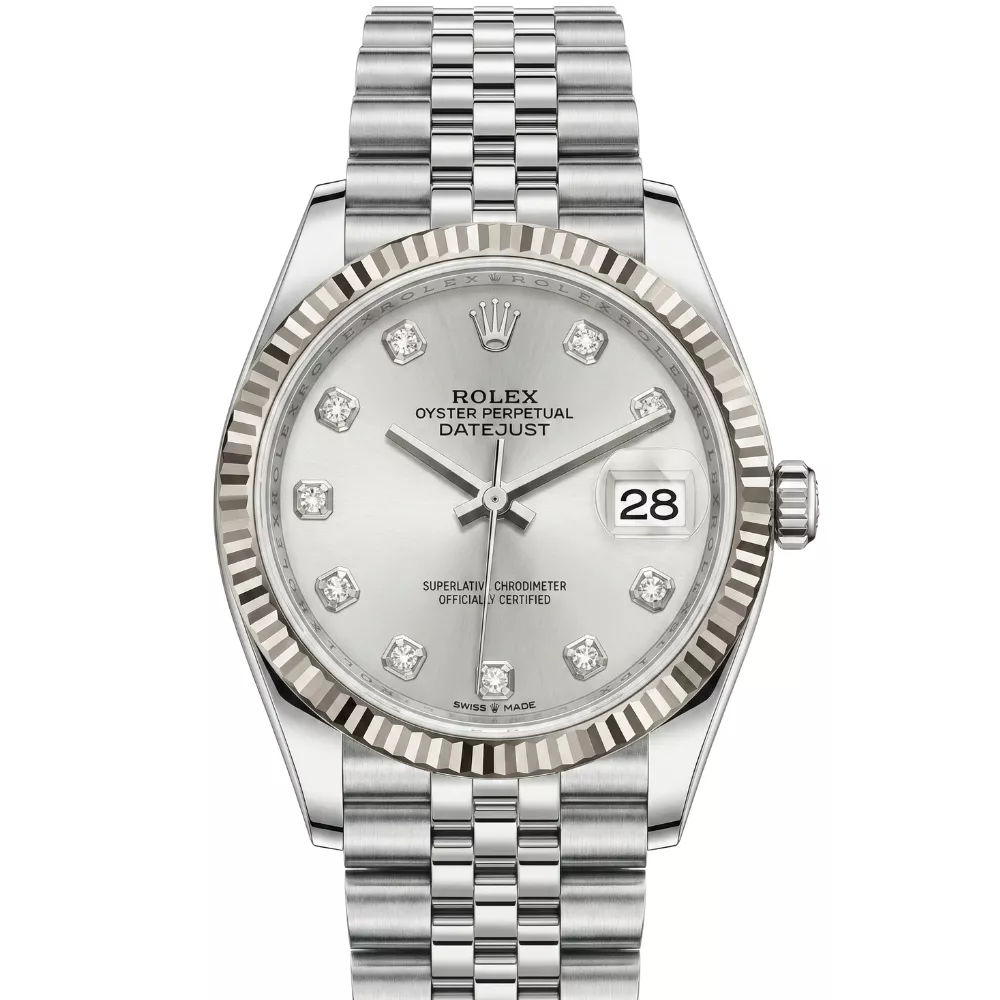 デイトジャスト 31 278274 シルバー 10Pダイヤ ジュビリーブレス