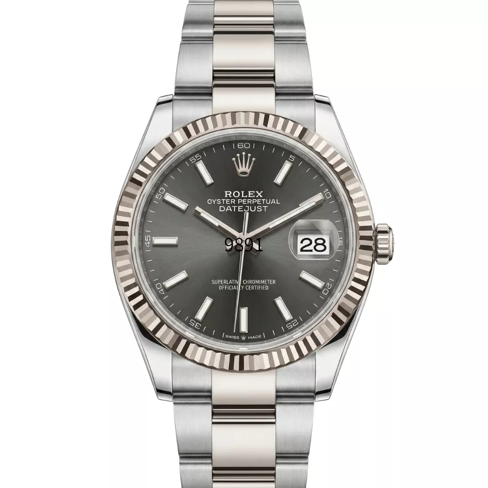 デイトジャスト 31 278274 ダークグレー オイスターブレス