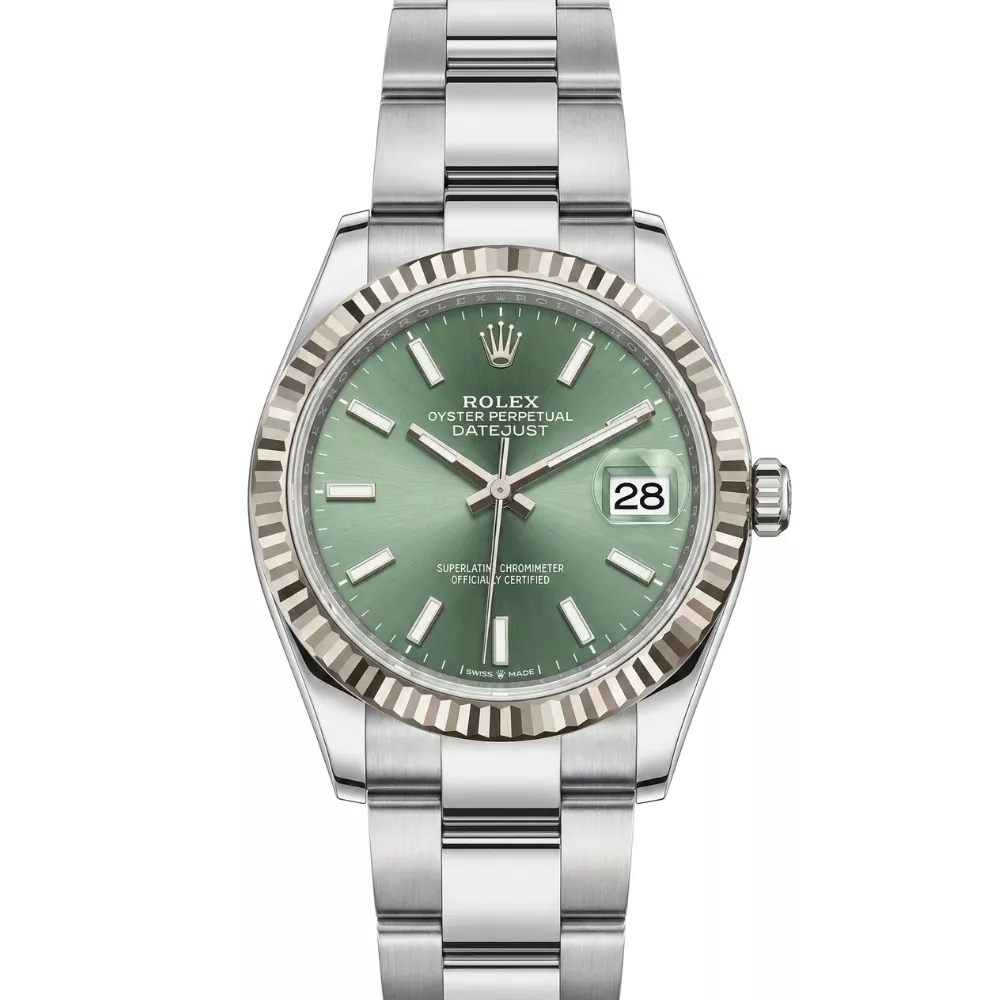 デイトジャスト 31 278274 ミントグリーン オイスターブレス