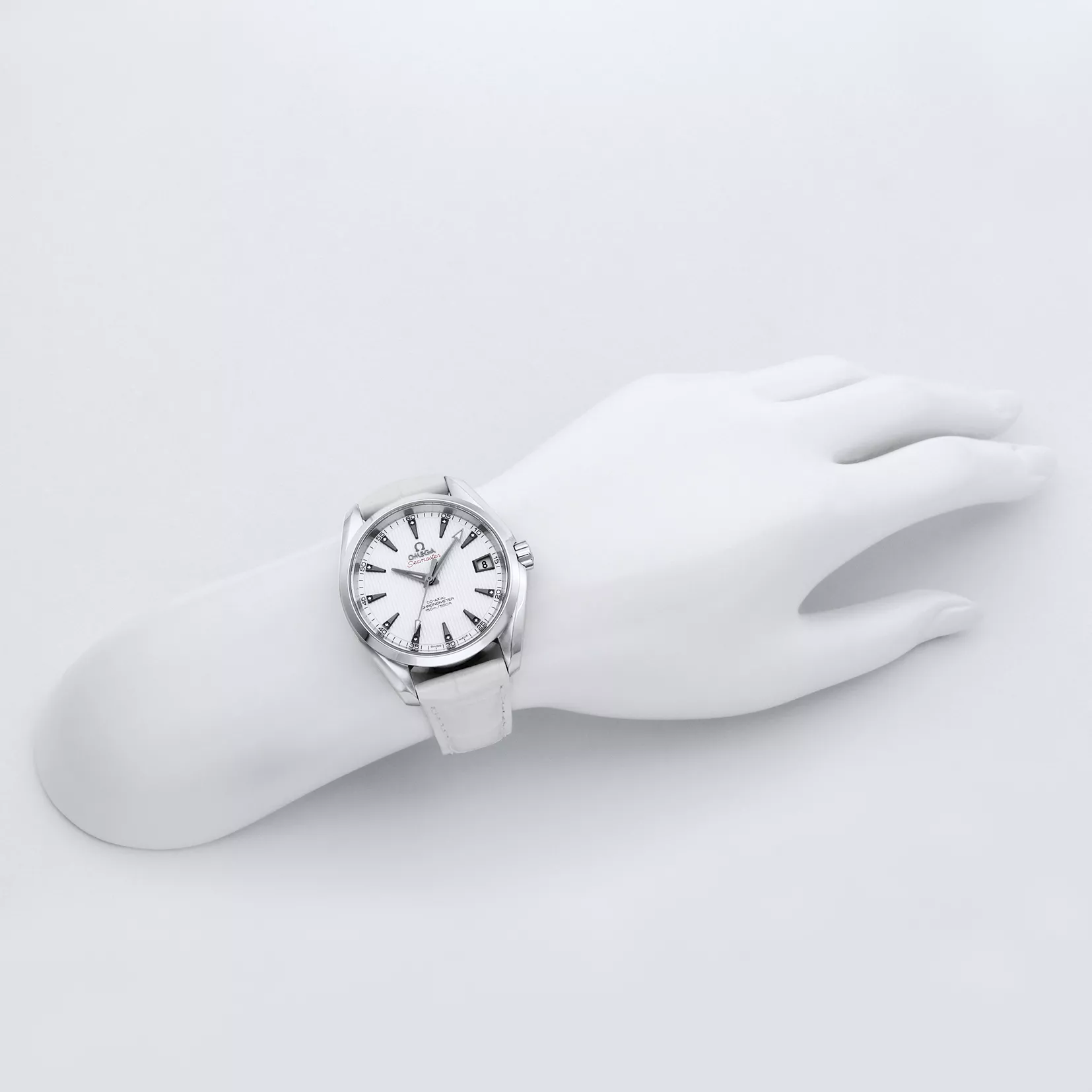 シーマスターアクアテラ ホワイト