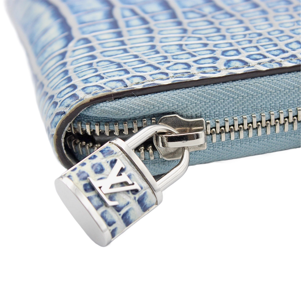 ジッピー・ウォレット アリゲーター 長財布 N81153