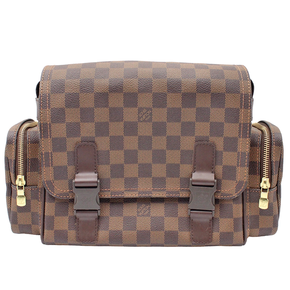 リポーター メルヴィール ショルダーバッグ ダミエ エベヌ N51126