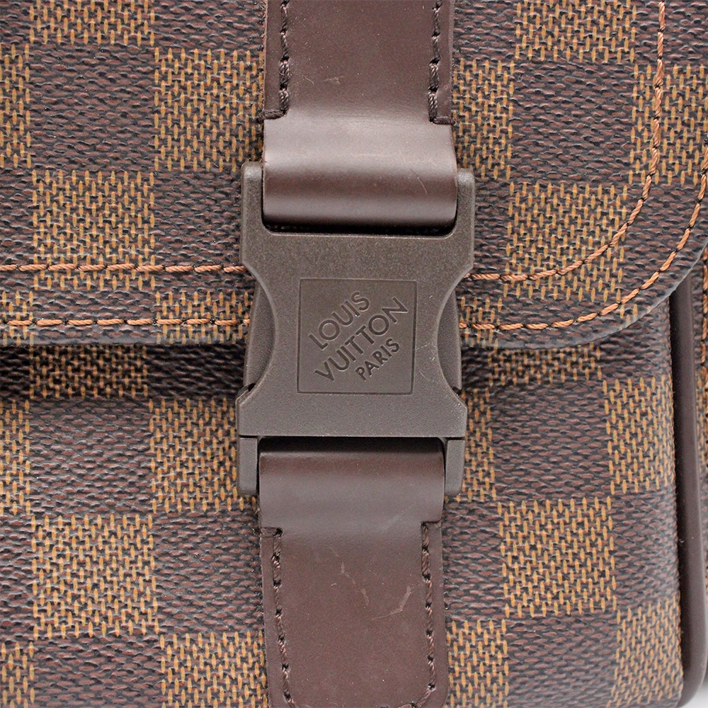 リポーター メルヴィール ショルダーバッグ ダミエ エベヌ N51126