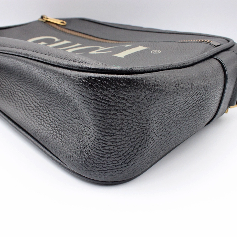 ロゴプリント ショルダーバッグ 523589