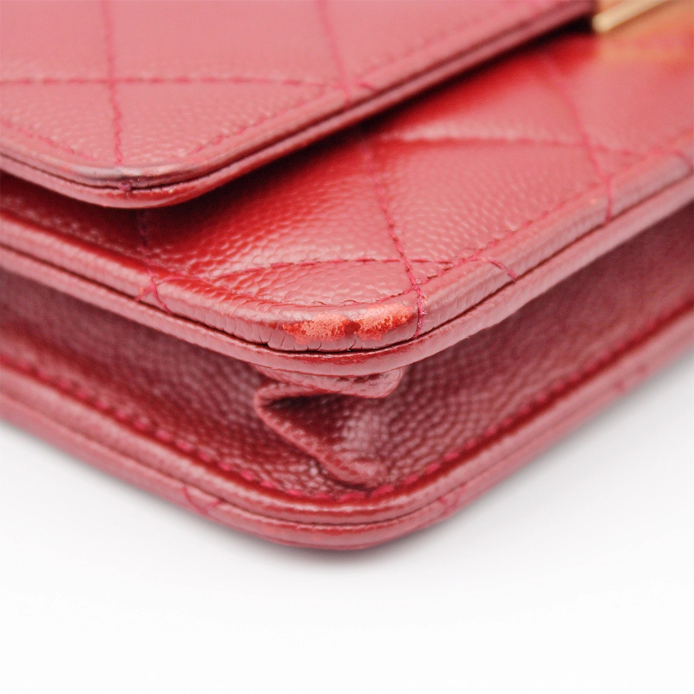 CC ココマーク ココロック チェーンウォレット ショルダーバッグ