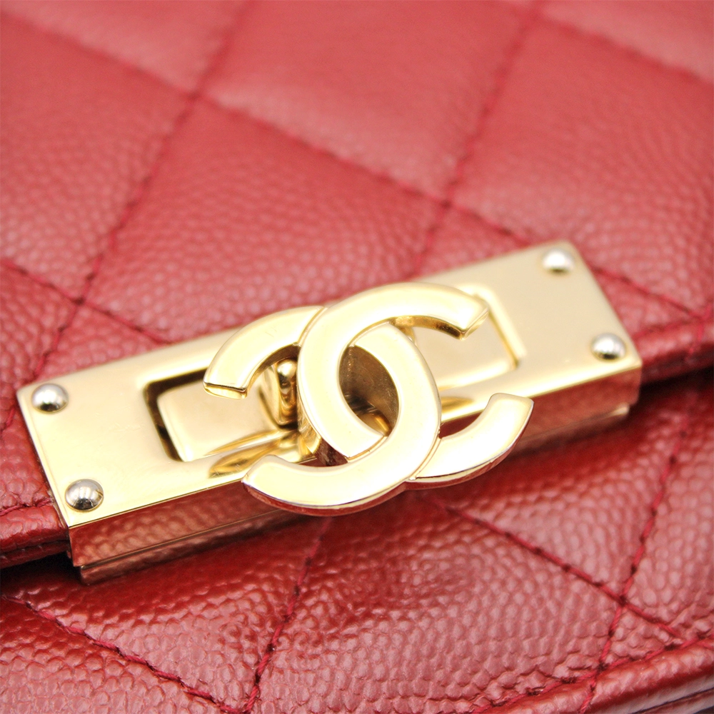 CC ココマーク ココロック チェーンウォレット ショルダーバッグ