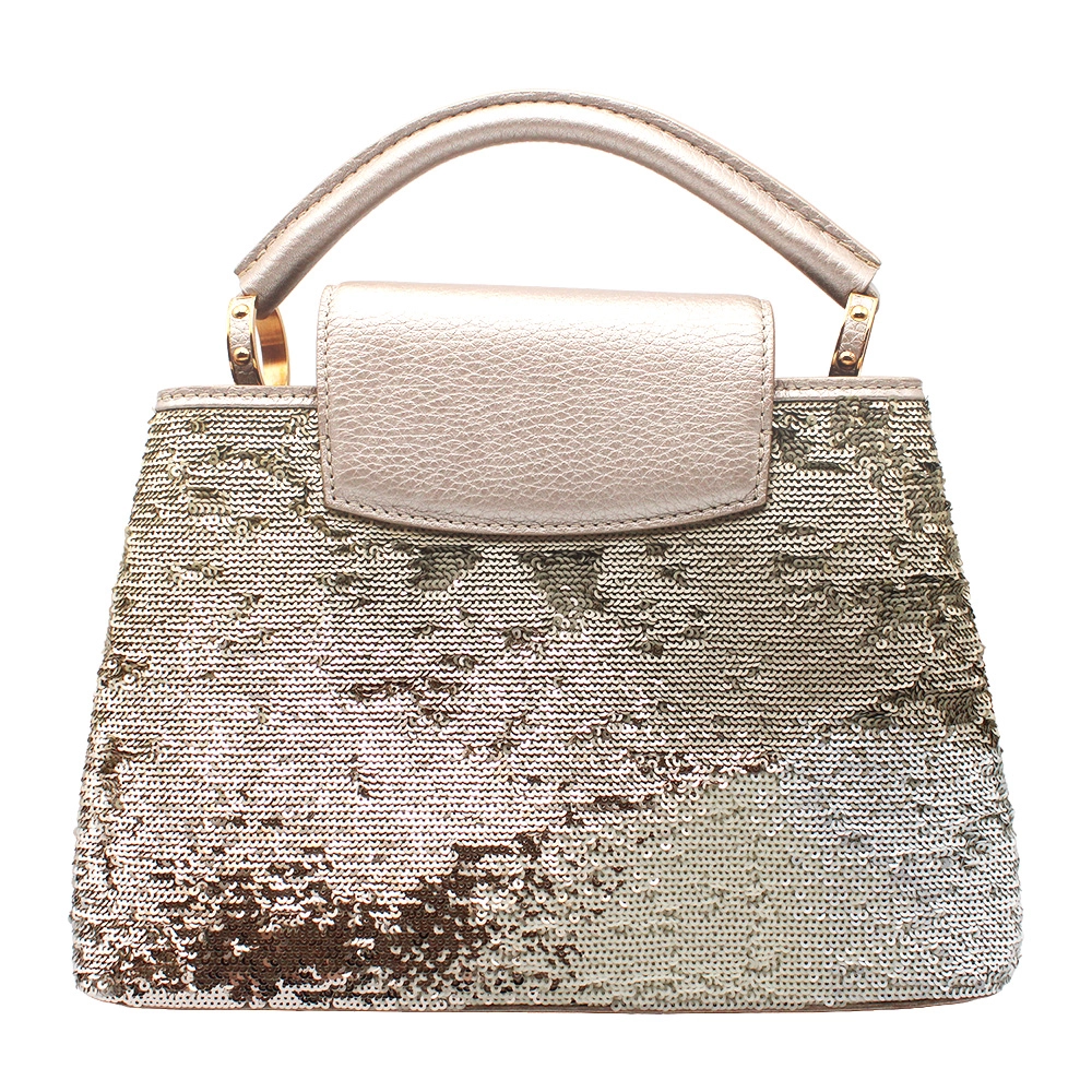 カプシーヌBB　スパンコール　ハンドバッグ