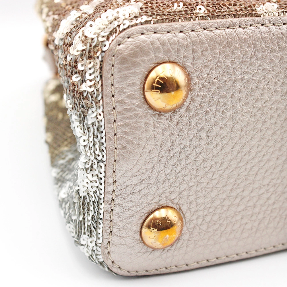 カプシーヌBB　スパンコール　ハンドバッグ