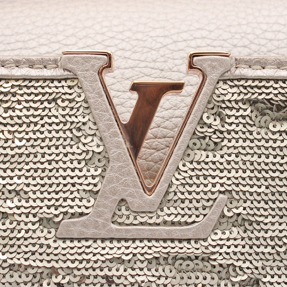 カプシーヌBB　スパンコール　ハンドバッグ