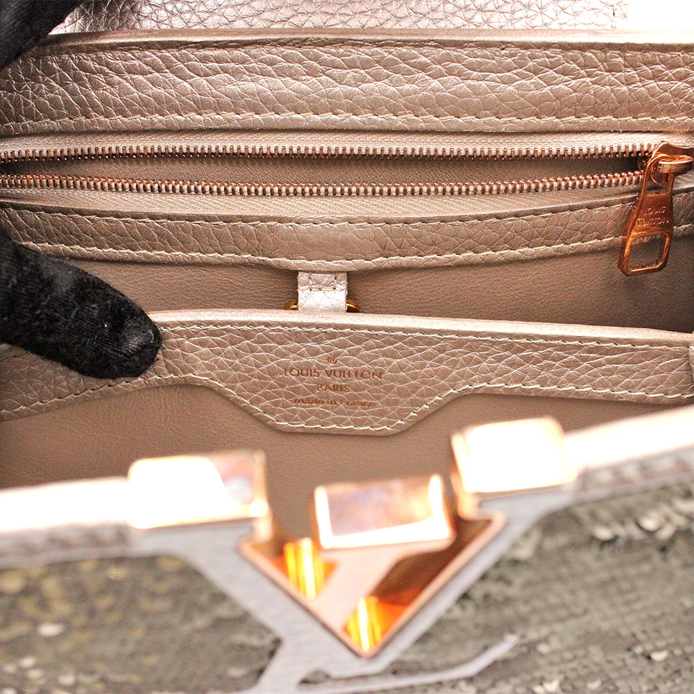 カプシーヌBB　スパンコール　ハンドバッグ