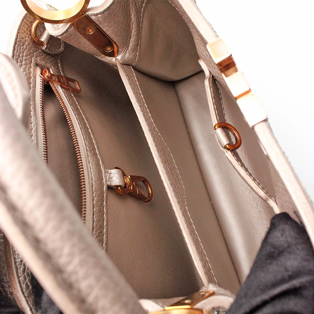 カプシーヌBB　スパンコール　ハンドバッグ