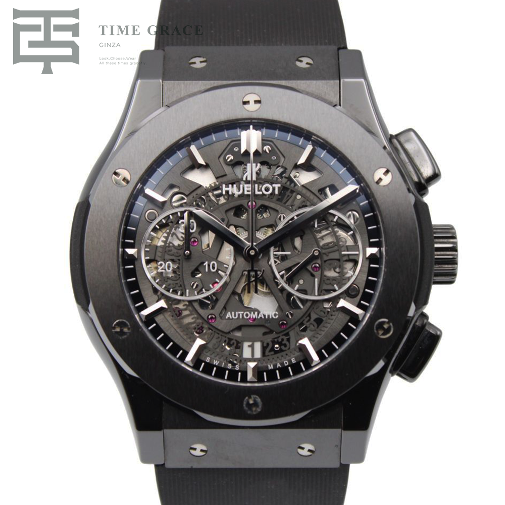 クラシック フュージョン アエロフュージョン クロノグラフ スケルトン