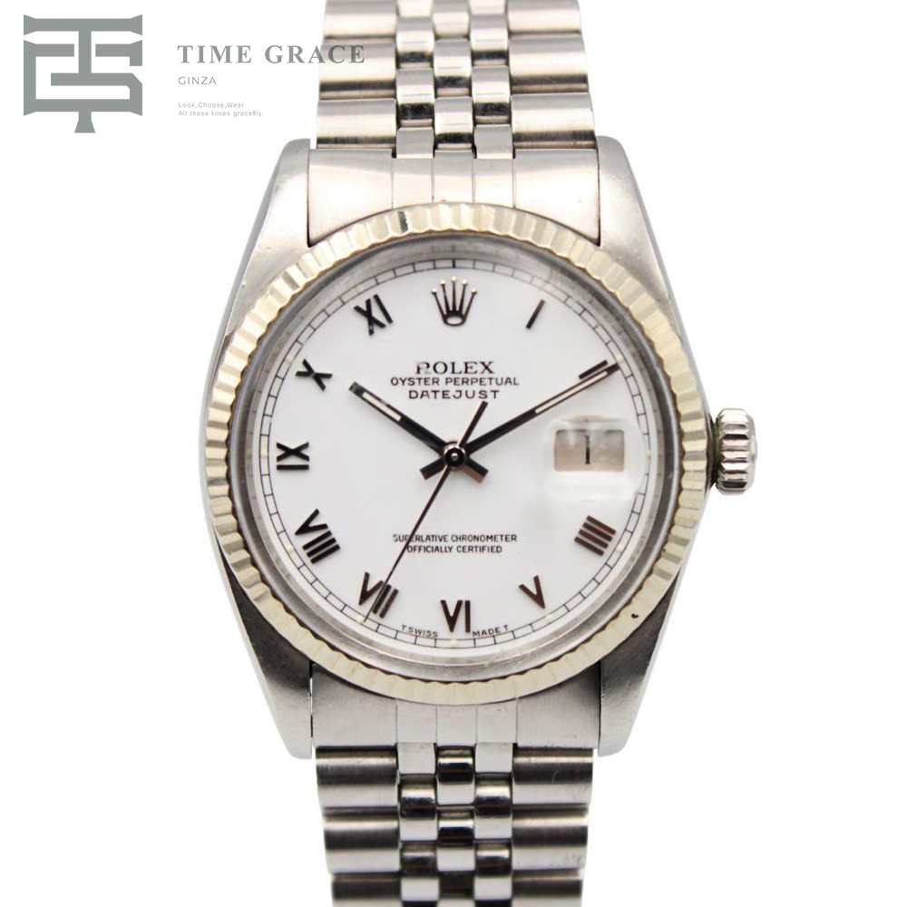 デイトジャスト 16014 ホワイト ジュビリーブレス