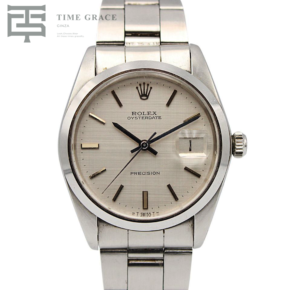 オイスターデイト34 6694 シルバー