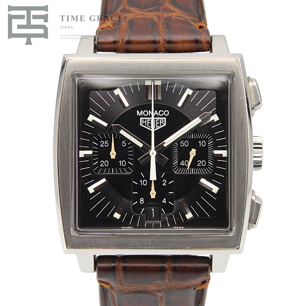 モナコ クロノグラフ CS2111.FC8119 ブラック