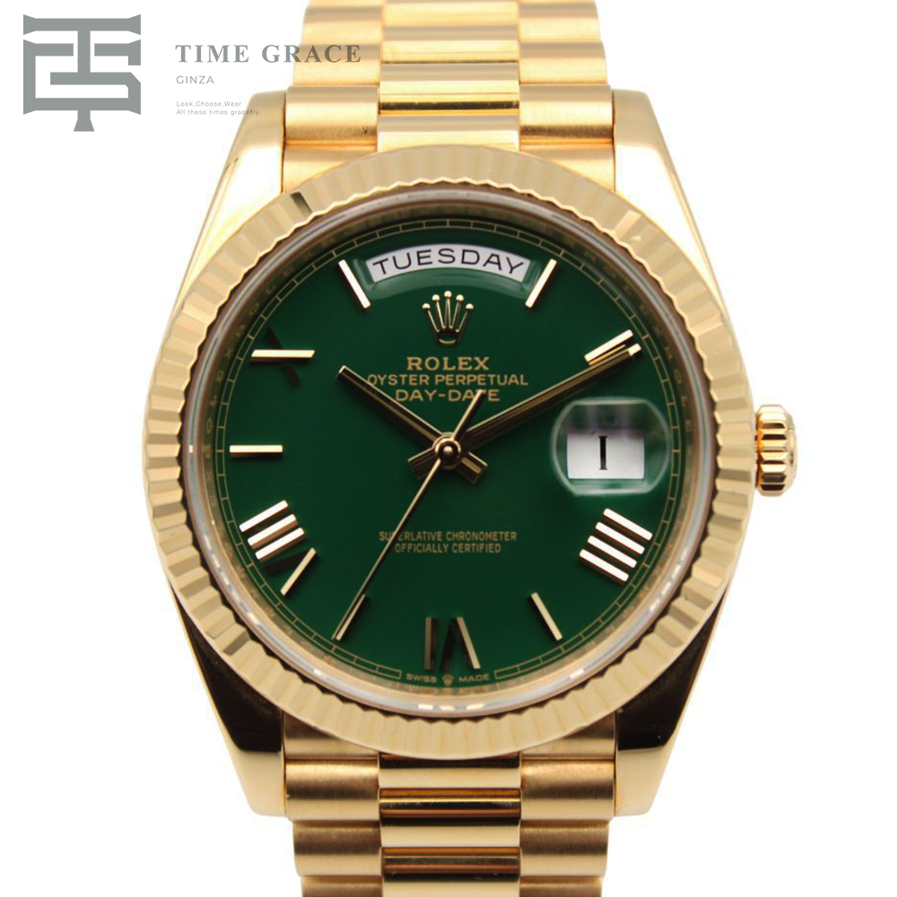 デイデイト 228238 グリーン