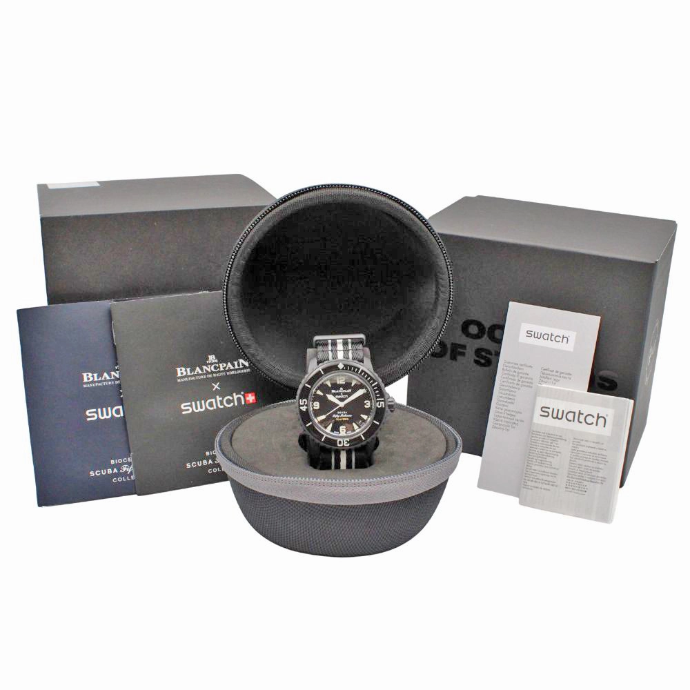 ブランパン×スウォッチ スキューバ フィフティファゾムス