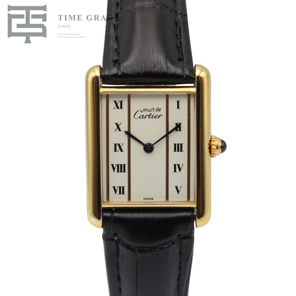 カルティエ タンクマスト LM  ストレートローマン