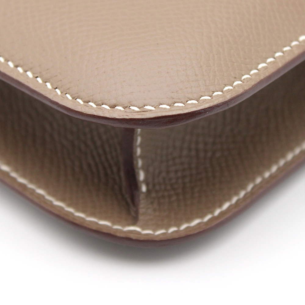 エルメス コンスタンスエラン エトゥープ シルバー金具 W刻印