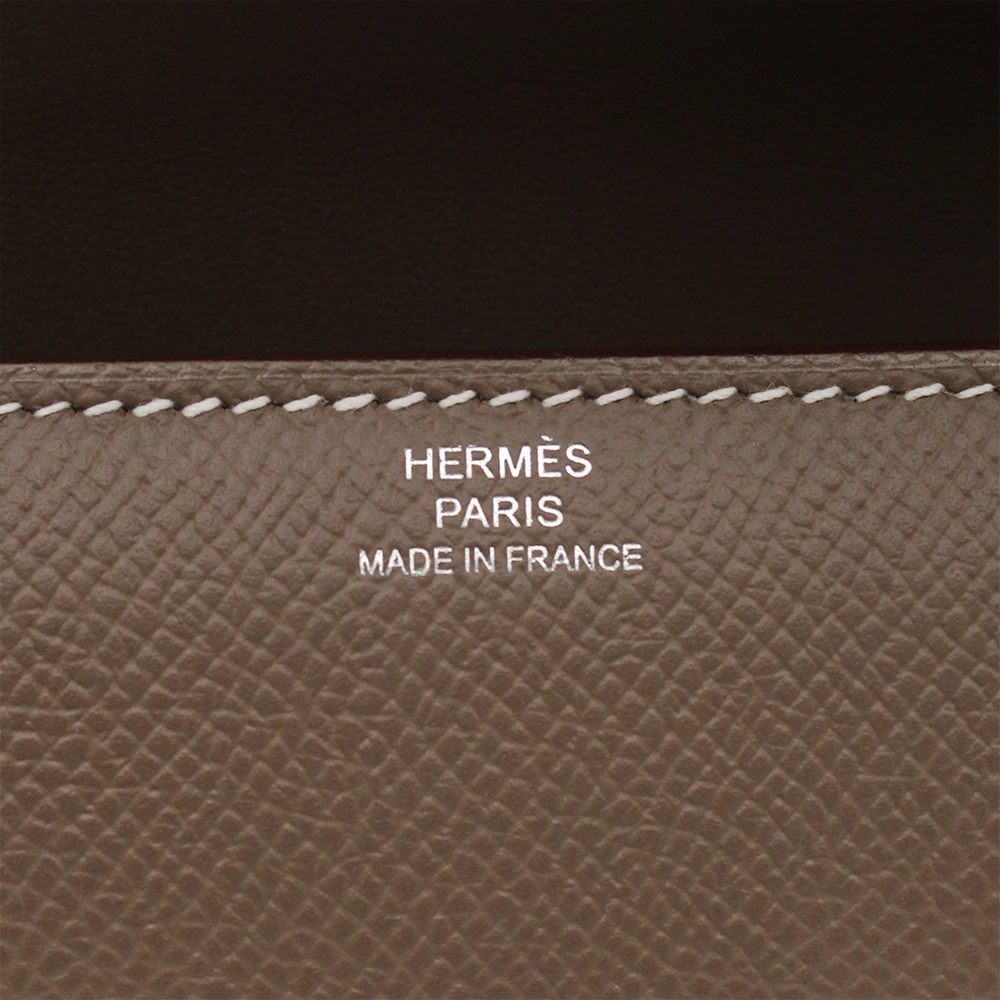 エルメス コンスタンスエラン エトゥープ シルバー金具 W刻印