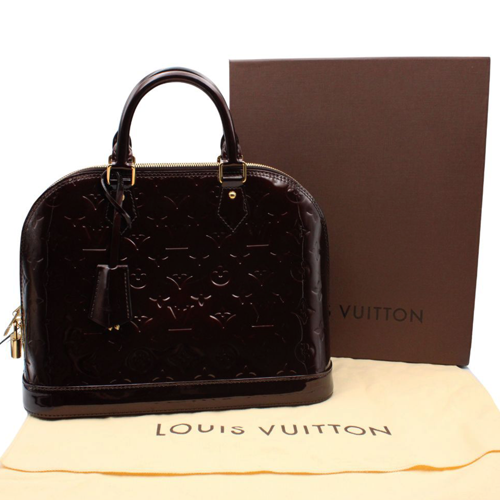 ヴェルニ アルマPM  ハンドバッグ アマラント