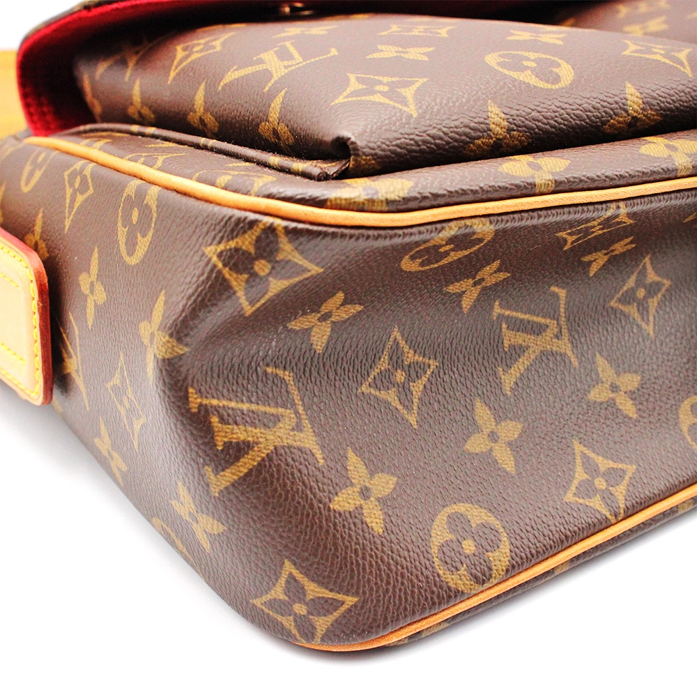 モノグラム ヴィバシテ GM ブラウン  モノグラムキャンバス レディース バッグ