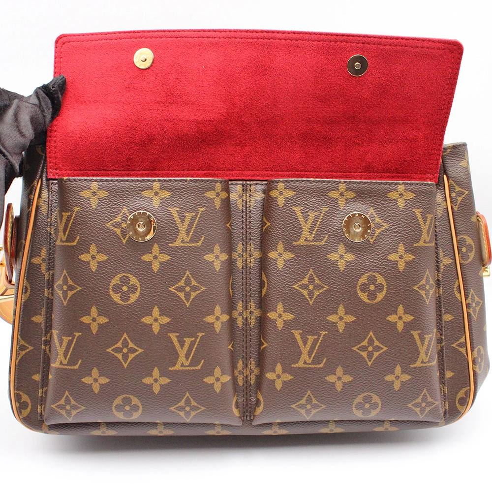 モノグラム ヴィバシテ GM ブラウン  モノグラムキャンバス レディース バッグ