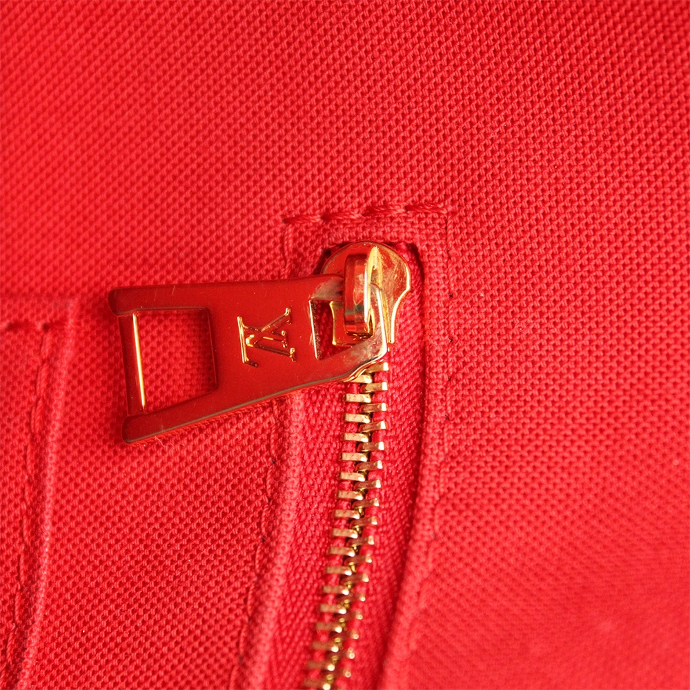 オンザゴーMM モノグラムジャイアント リバース トートバッグ バッグ PVCコーティングキャンバス レザー レディース ブラウン系