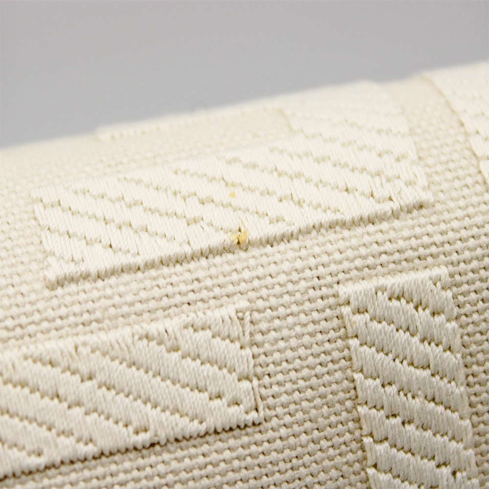 バゲット ハンドバッグ レディース ズッカ柄 グレージュ×ホワイト 8BR600