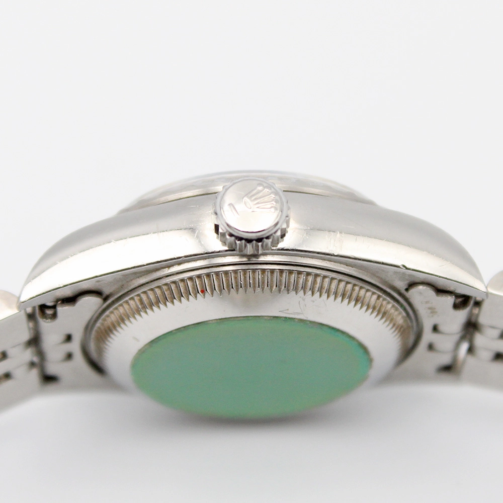 オイスターパーペチュアル デイト 69240 W番 グレー ジュビリーブレス