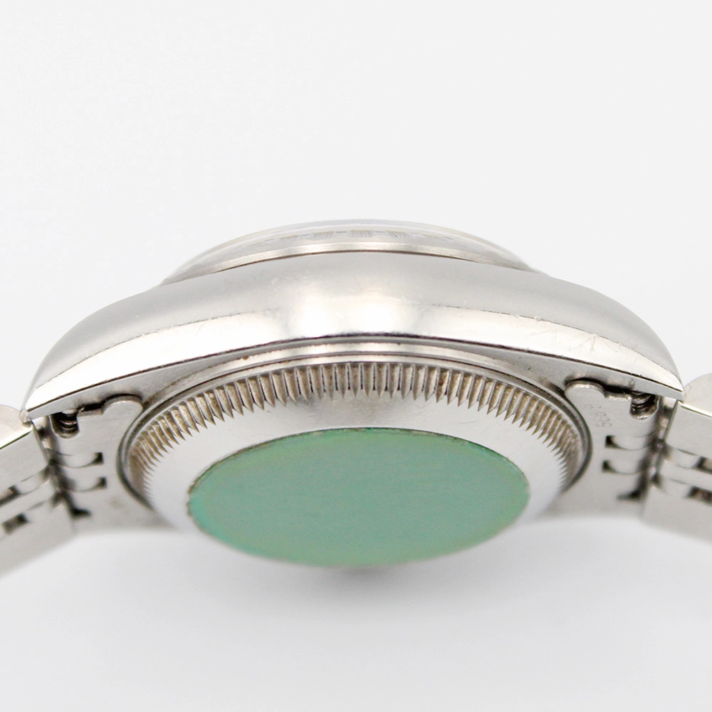 オイスターパーペチュアル デイト 69240 W番 グレー ジュビリーブレス