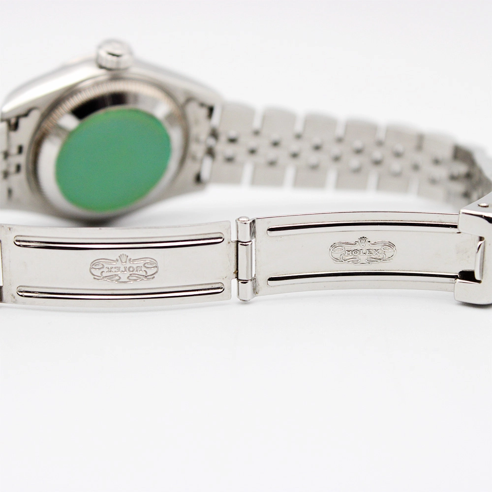 オイスターパーペチュアル デイト 69240 W番 グレー ジュビリーブレス