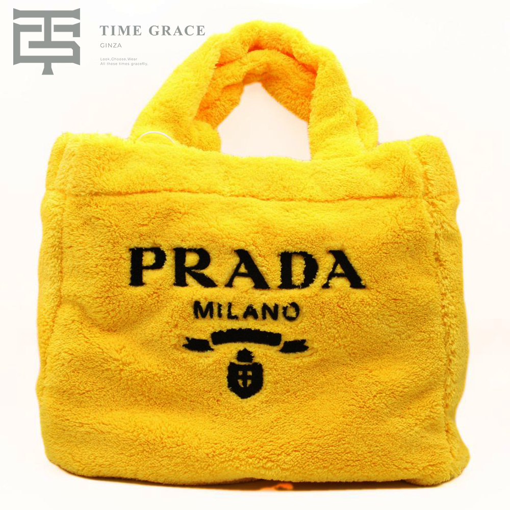 テリートートバッグ　イエロー