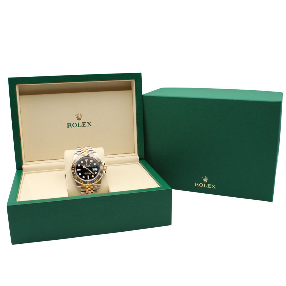 GMTマスターII 126713GRNR ブラック ジュビリーブレス