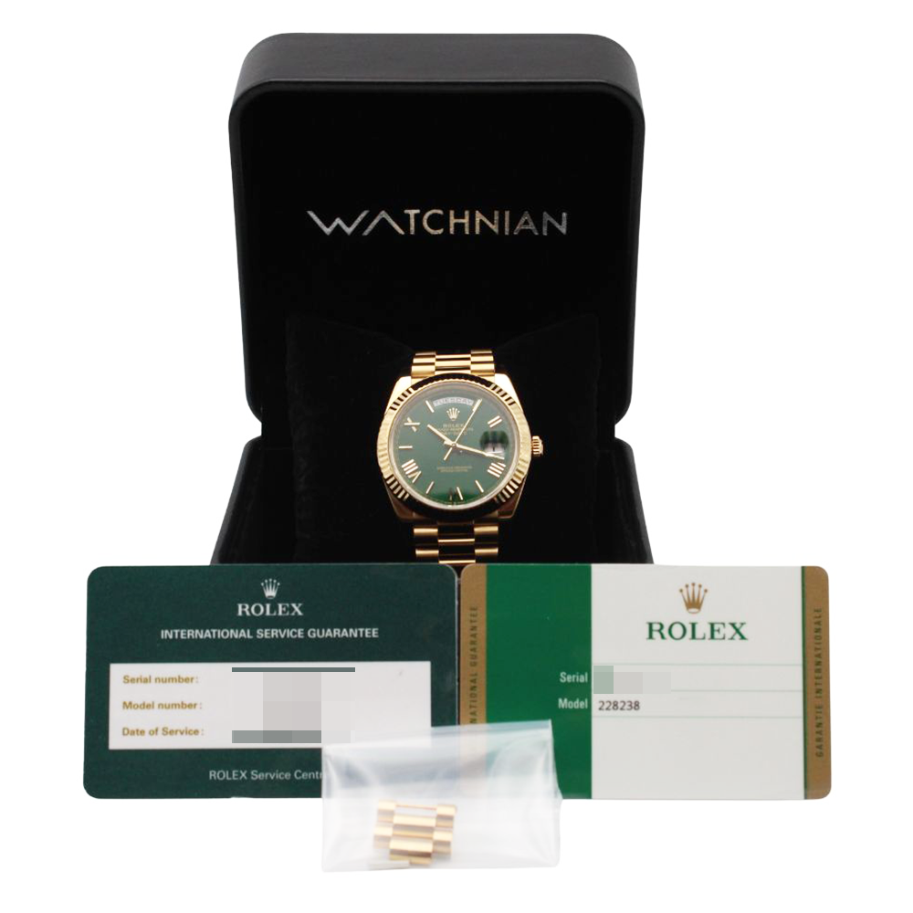 デイデイト40 228238 グリーン